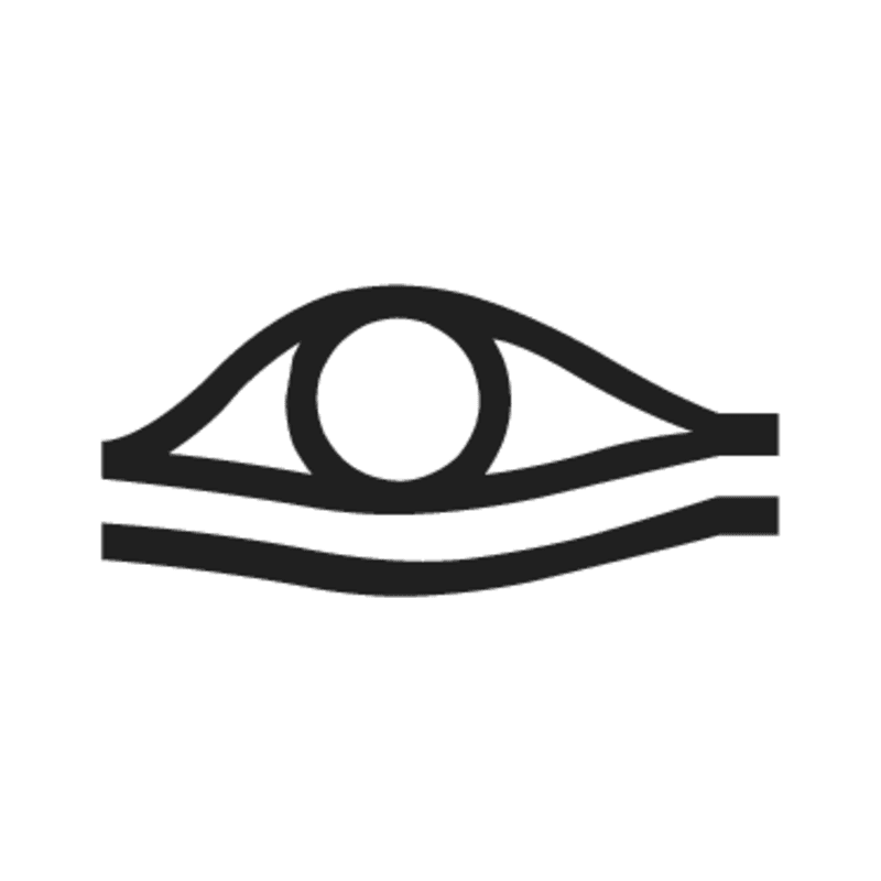 D7 — Oeil, paupière infénieure fardée