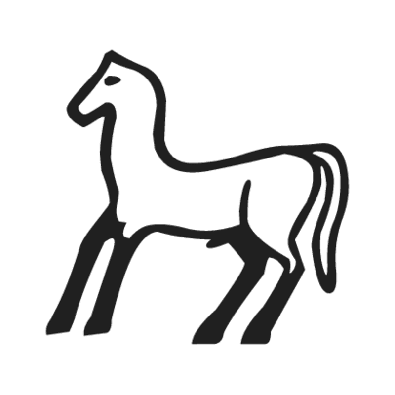E6 — cheval cabré