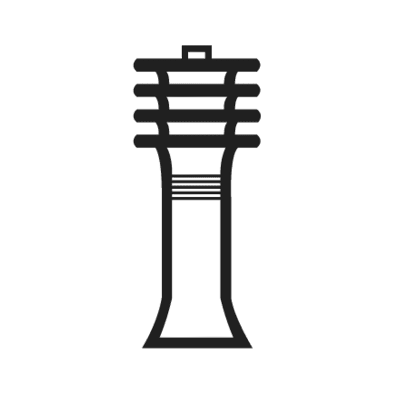 R11 — Colonne imitant un faisceau de tiges