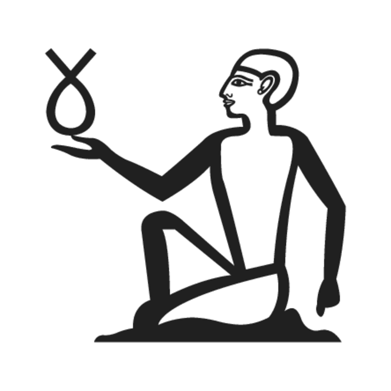A184 — Hommes assis tenant le signe V6