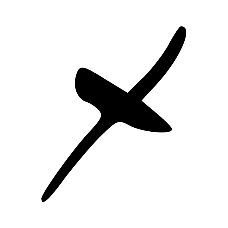 Z9 — Deux batons entrecroisés