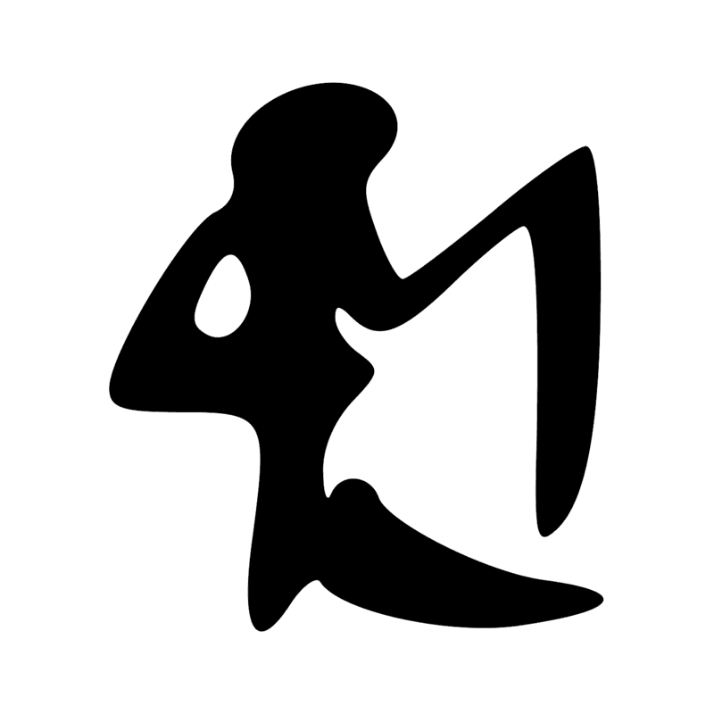 A21 — Homme tenant une canne ; graphie de A11